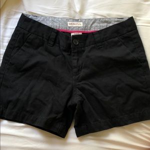 Merona Black Midi Short